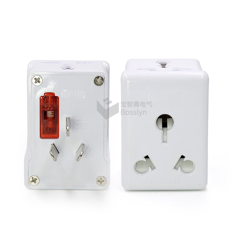 10A转16A国标转换插头 一转三大南非转国标多功能转换插头