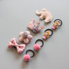 Children's curlers, hairgrip, hairpins, hair accessory, hair rope, set