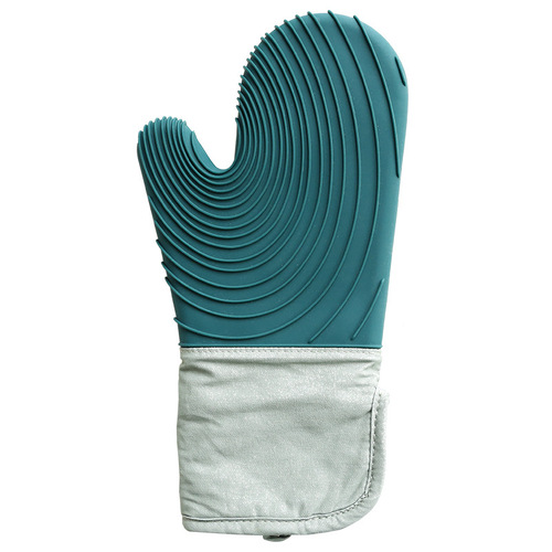 Modern and simple thickened silicone heat-proof gloves, microwave oven, heat-insulated baking gloves, kitchen supplies