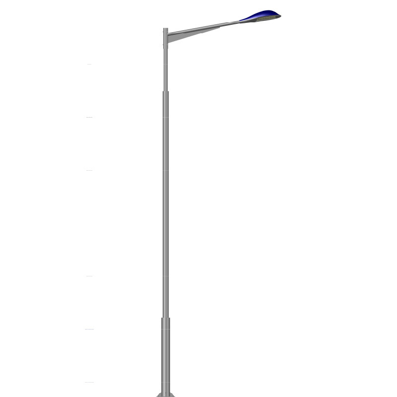 Lámpara de calle fábrica directa 7 m 100W 8mLED120W módulo carretera iluminación alta y baja Polo doble brazo lámpara de calle