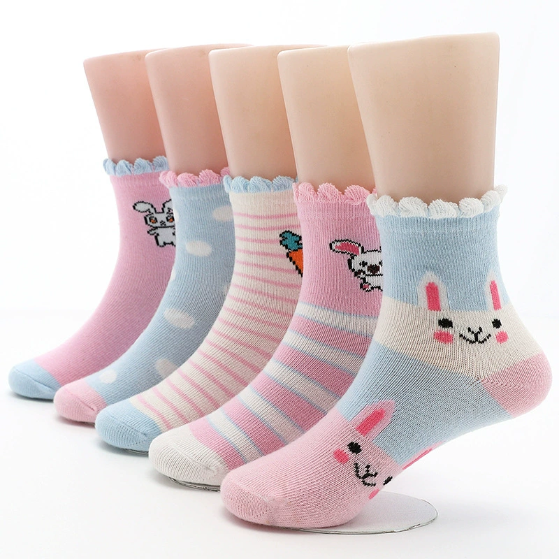 Children's autumn cartoon cute demi-season socks for boys, mid-length, for teenagers, wholesale