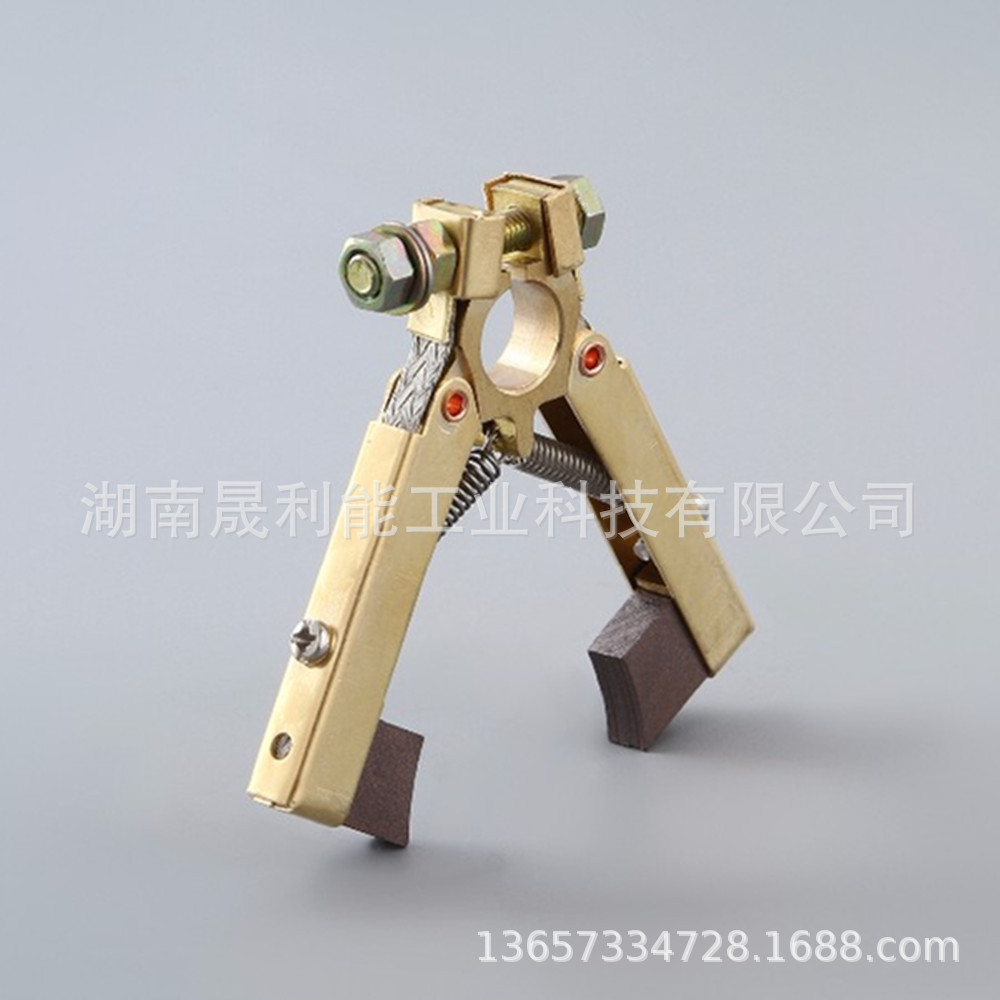 人字型可调节铜刷架 6*12 电机碳刷架 配套高铜电刷 CM10S碳刷