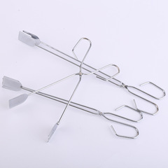 Barbeque tongs, food tongs, barbecue tongs, carbon tongs, household bread tongs, food tongs, charcoal tongs, barbecue tools
