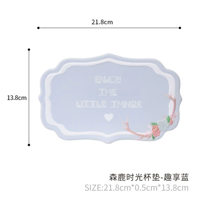 Coaster Mute, Anti-slip mat - enjoy-the-blue