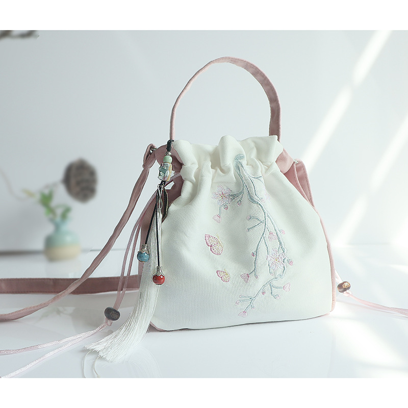 사쿠라 핑크와 화이트 --- 작은 사이즈 20*20cm