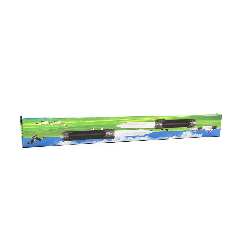 Metal sword, direct factory wholesale, decorative short blade, metal fittings, 17.5 cm