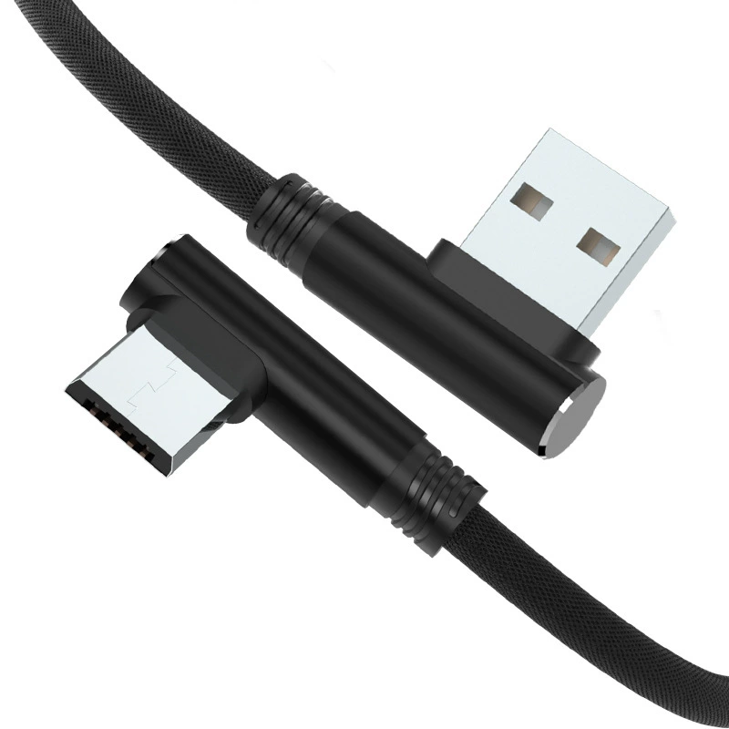 Кабель для зарядки совместим с Apple, Android и Type-C, плетёный хлопок, 2.4A, различной длины