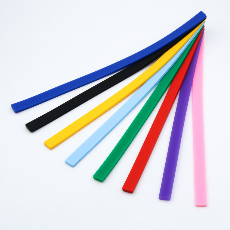 Eco-friendly Silicone Multicolor Silicone Strip Factory Wholesale Bracelet Jewelry Bracelet Accessories Silicone Wrist Strap Bracelet