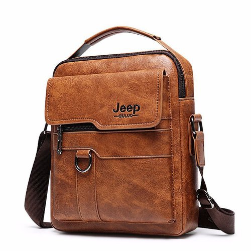 Unisex Shoulder Bag, Retro Men's Bag, Office Crossbody Bag, Large Capacity Casual Bag, Trendy Handbag