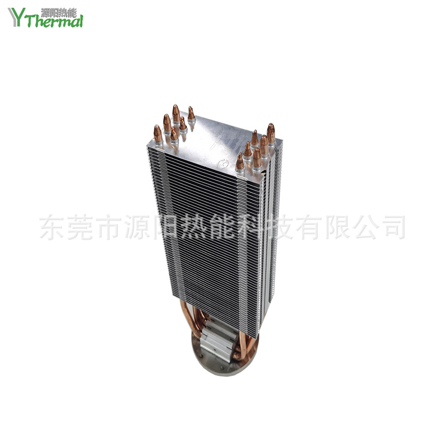 銅鋁熱管導熱大功率激光攝影燈LED散熱器 源頭廠家