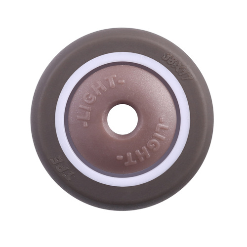 1 inch 1.5 inch 2 inch crib furniture universal wheel rubber caster silent wheel directional wheel with brake
