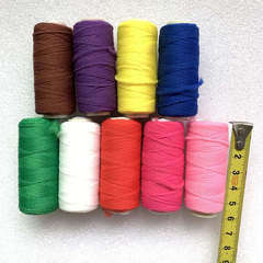 Wholesale elastic small QQ thread wire mesh flower small thread DIY handmade hair accessory bow tying wire binding flower thread breaks with one pull