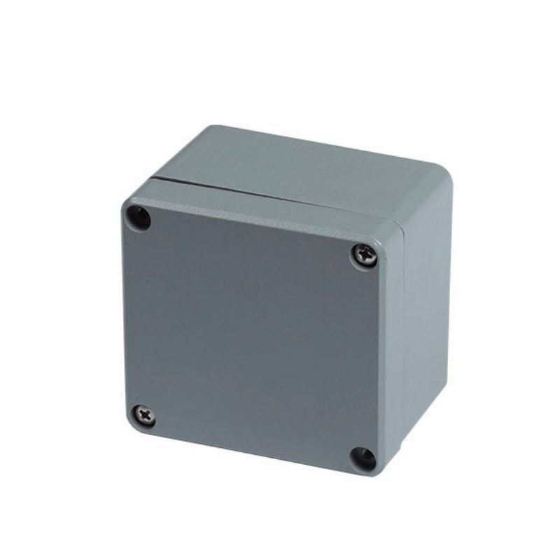 TIBOX天齐铸铝端子盒 82*77*57户外防水铝盒金属接线铁盒开孔