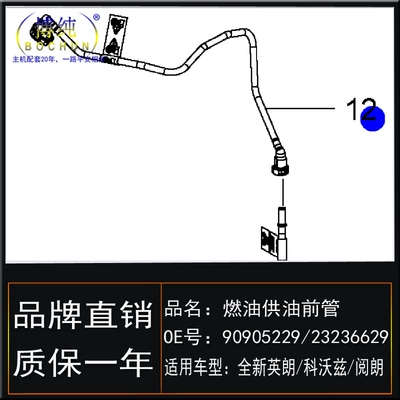 grid fuel supply front – Tubing