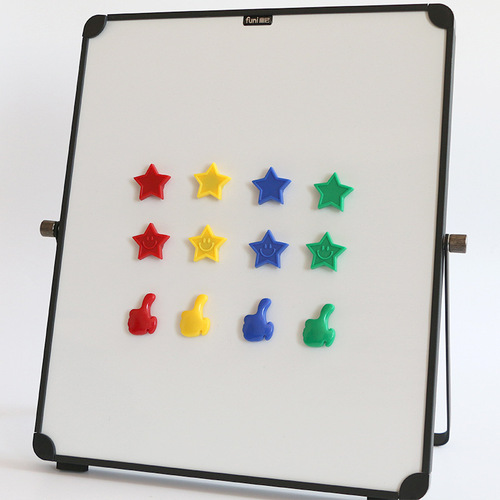 Funi Five-Pointed Star Thumb Magnet Children's Learning Commendation Reward Magnetic Absorber Whiteboard Home Refrigerator Magnet