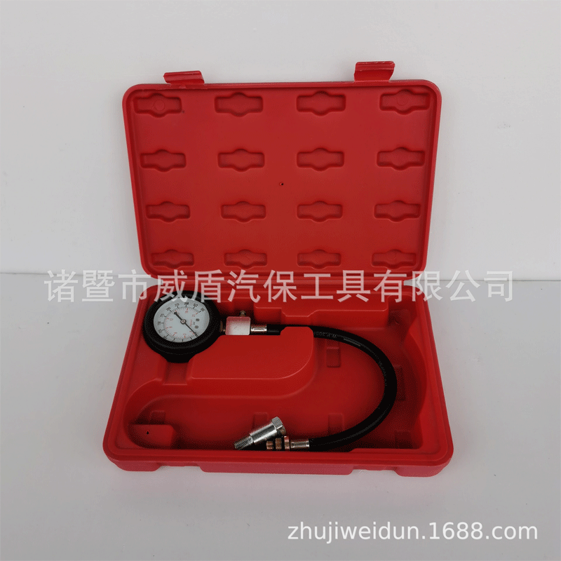 TU-7伸缩气缸压力表气汽车气缸压力检测工具维修专用工具威盾