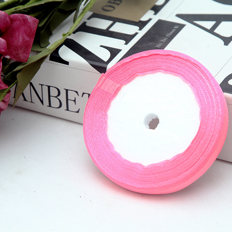 Caja de regalo del todo partido 2,5 cm cinta decoración de la boda silla espalda regalo embalaje cinta al por mayor