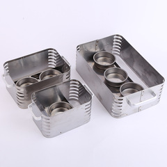 Grill Alcohol Box with Tin Foil Box, Heating Furnace, Alcohol Hot Pot Stove, Hot Pot, Insulated Stove, Solid Stove, Grill