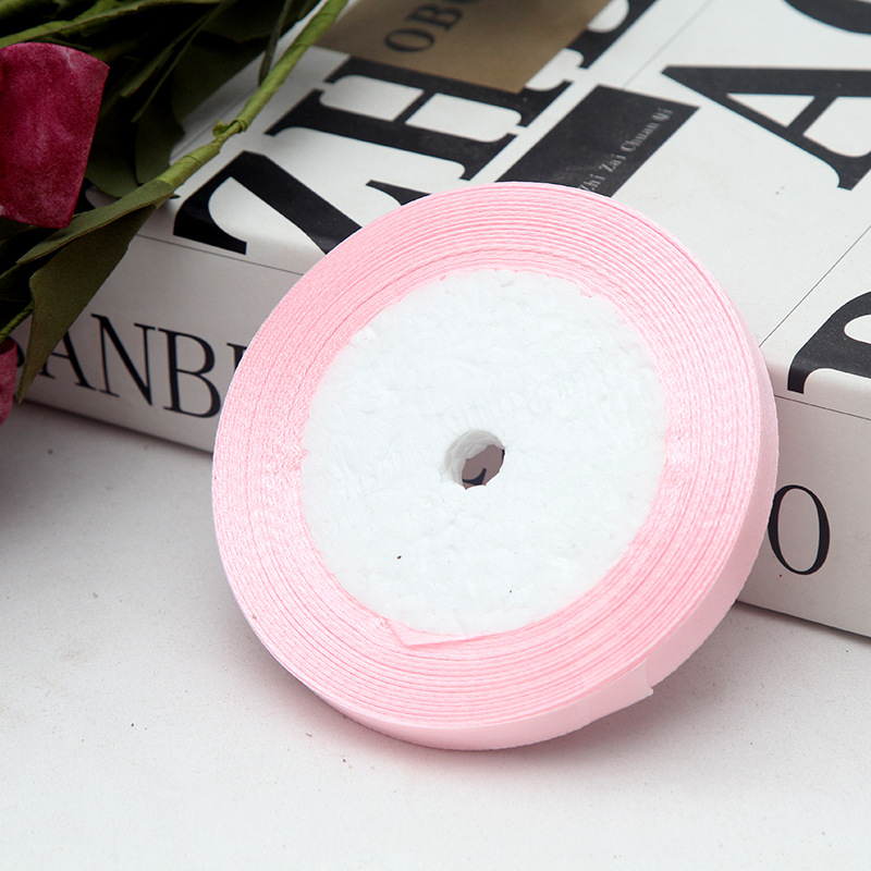 Fábrica al por mayor 1 a 5cm flores regalo cinta de poliéster pastel caja de regalo cinta de embalaje cinta de bricolaje hecho a mano