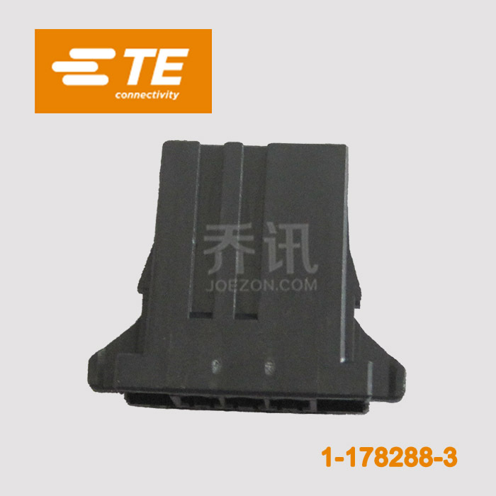 TE/AMP泰科安普 1-178288-3矩形黑色连接器  配件现货
