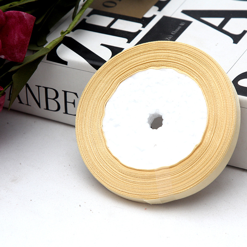 Caja de regalo del todo partido 2,5 cm cinta decoración de la boda silla espalda regalo embalaje cinta al por mayor
