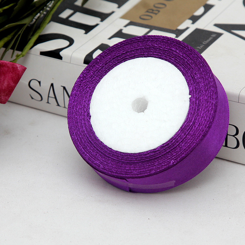 Caja de regalo del todo partido 2,5 cm cinta decoración de la boda silla espalda regalo embalaje cinta al por mayor