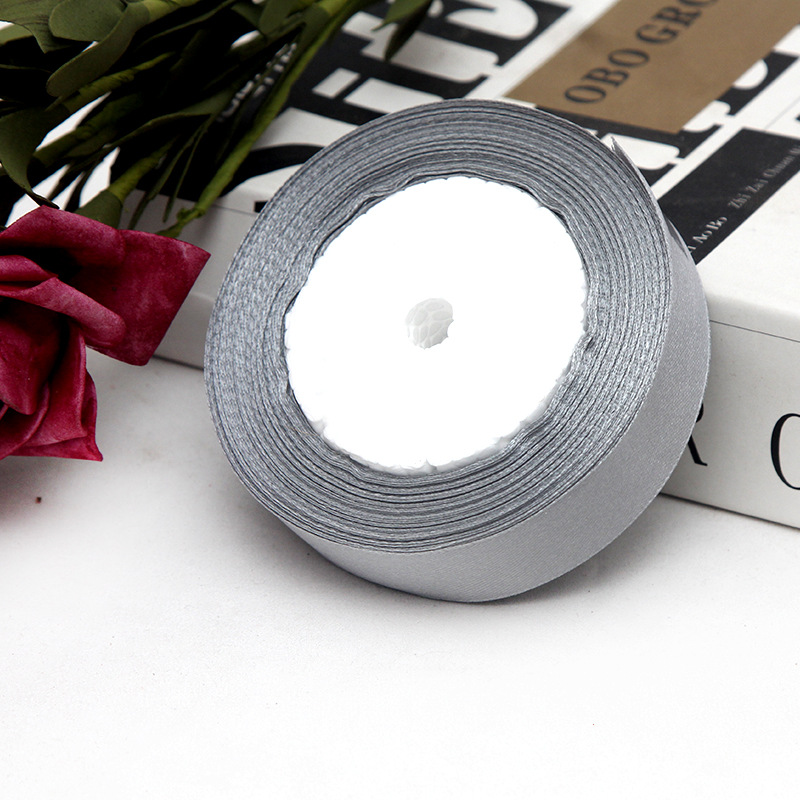 Caja de regalo del todo partido 2,5 cm cinta decoración de la boda silla espalda regalo embalaje cinta al por mayor