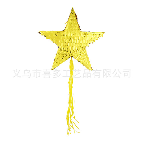 Small aluminum film pinata flamingo children's birthday party toys game props pinata smashing sugar and beating