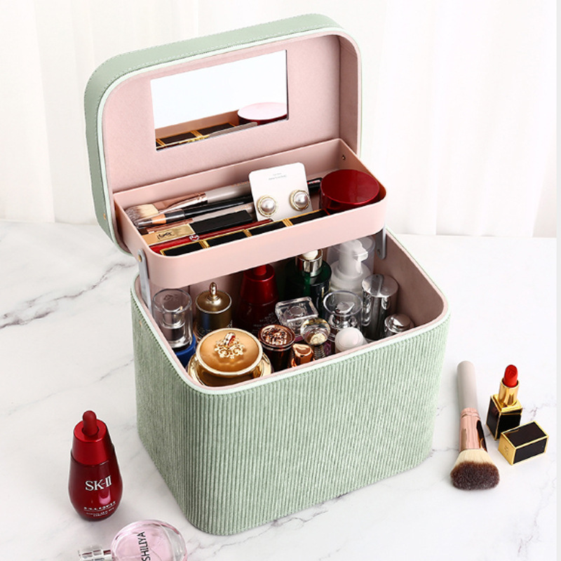 Large Capacity Cosmetic Case Portable Storage Box