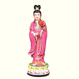 七仙女神像图片桃花姑娘塑像图片树脂玻璃钢河南佛像厂直销