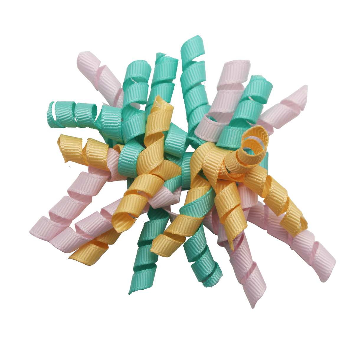 Cross-border de los niños arco accesorios para el cabello Arco Iris rollo banda de hilo de goma de Navidad regalo del tocado DIY2155