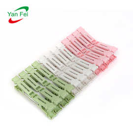 厂家直销 彩色多功能晒衣夹 旅行便携式毛巾夹子夹袜子收纳封口夹