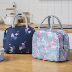 Lunch box handbag insulated bag lunch box bag insulated bag with lunch bag aluminum foil thickened bag hand bag