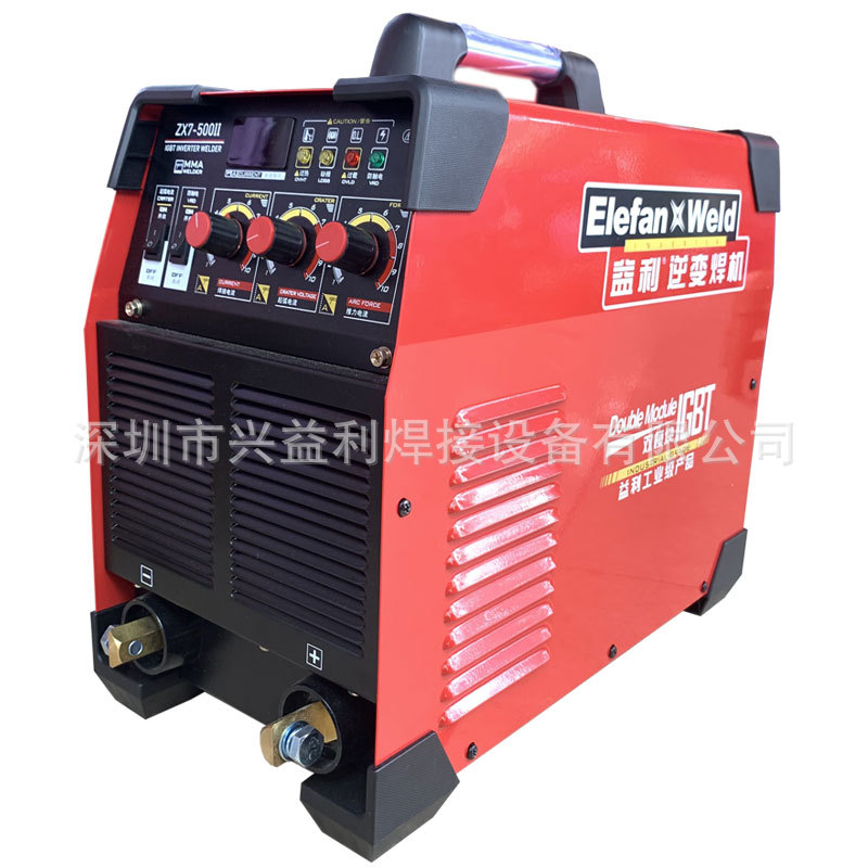 深圳益利焊机ZX7-500II IGBT双模块工业直流手工电弧焊机现货批发