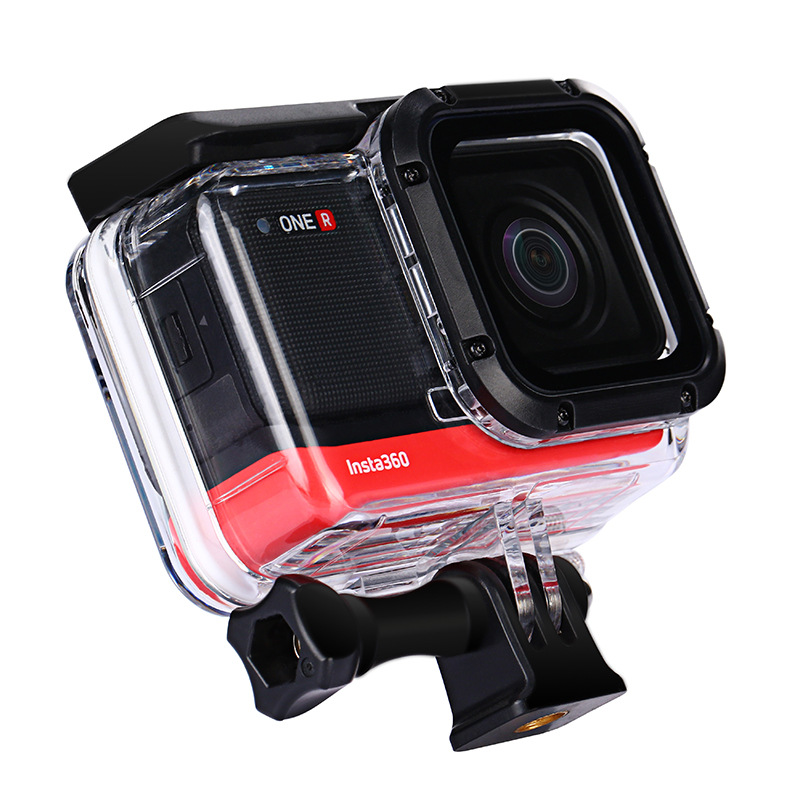 En stock insta360 oner 4K Cámara deportiva buceo impermeable protector Shell accesorios de entrega de una sola pieza