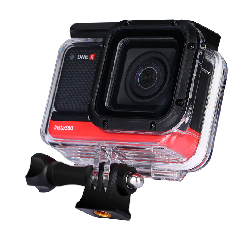 En stock insta360 oner 4K Cámara deportiva buceo impermeable protector Shell accesorios de entrega de una sola pieza