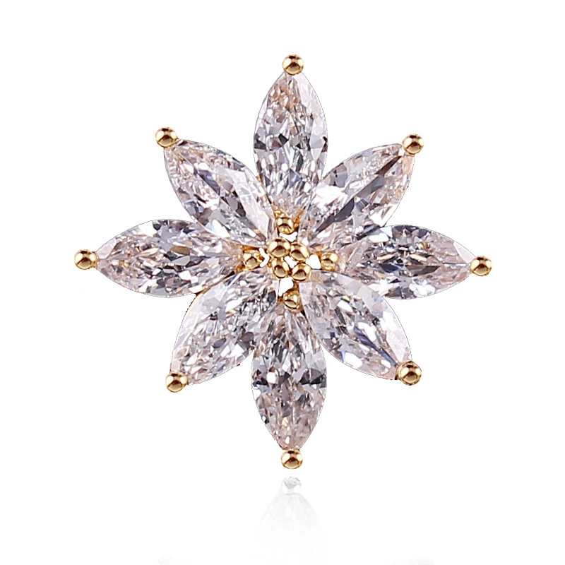 Brooch, protective underware with zircon, elite accessories, high-quality style, micro incrustation