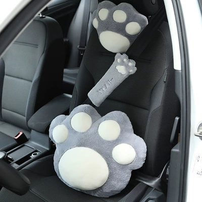 Car plush headrest cute: Headrest
