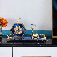 Creative model room living room wall clock floor clock home crafts decoration bedside clock desk decoration