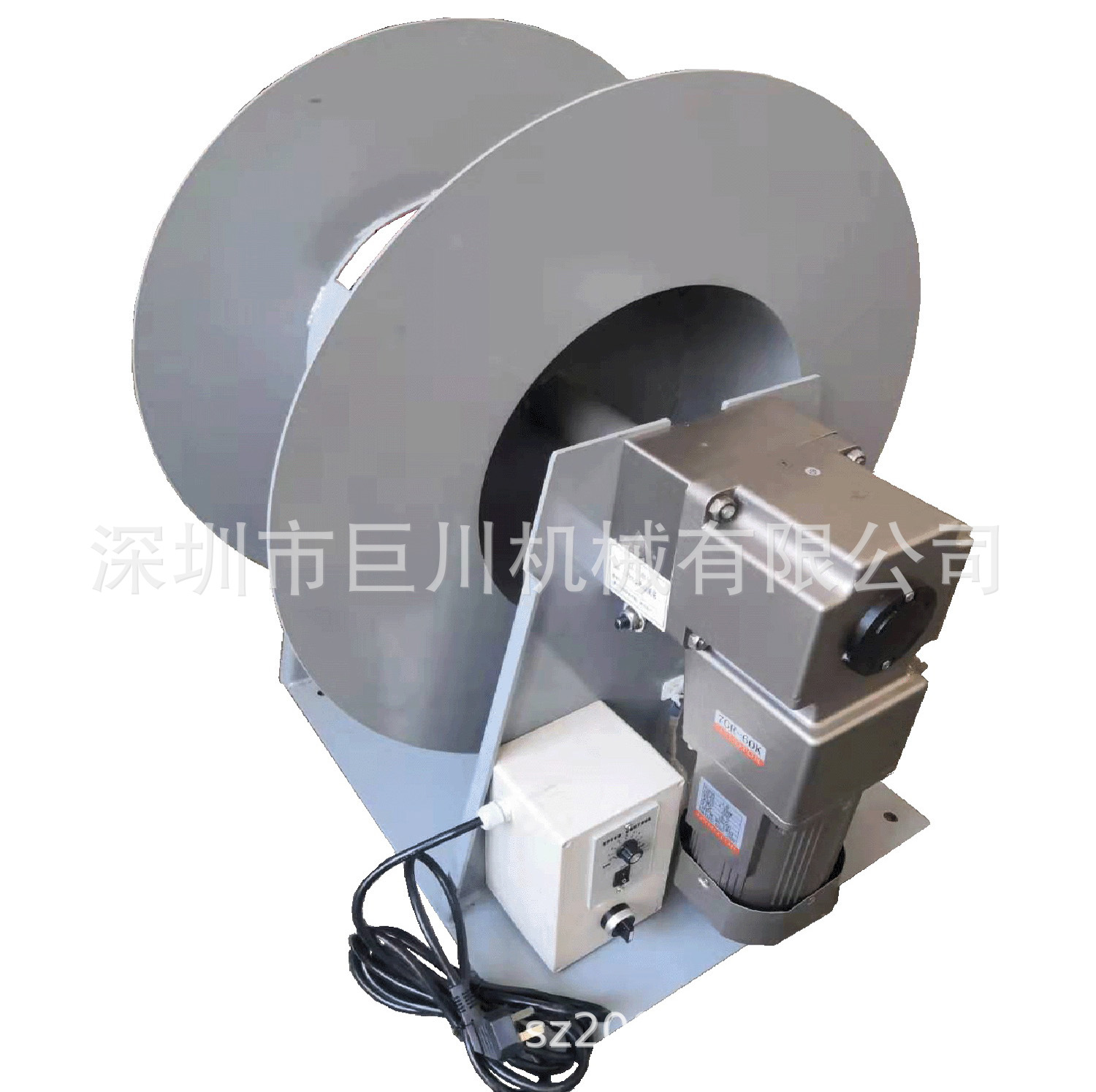 220V油管电动卷盘 空气管收放自动卷盘 巨川电动卷管器卷盘厂家