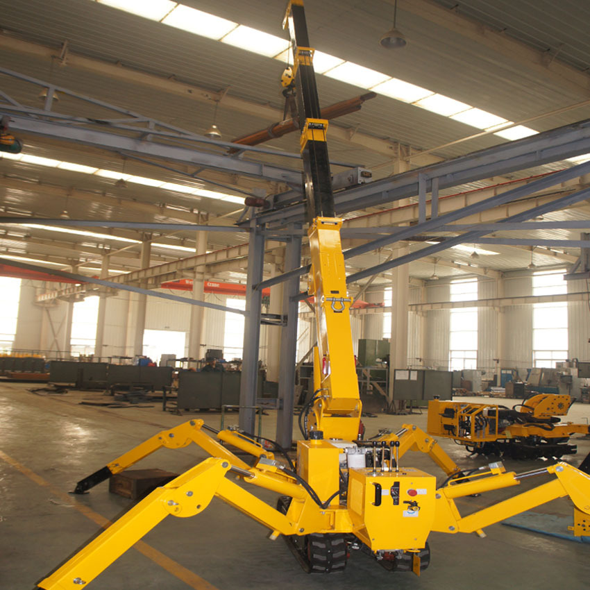 微型可折叠履带式起重检修起重装置吊机液压式起重机