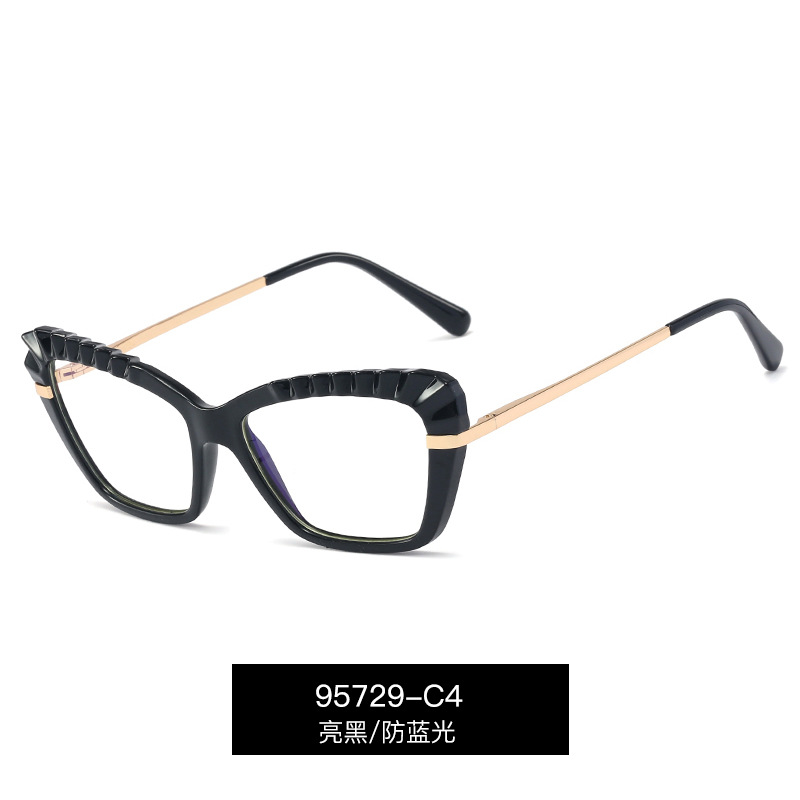 C4 negro brillante/luz anti-azul