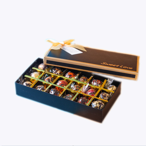 Yunnan Dragon Pearl Flower Tea Gift Box 18 Pieces Aromatic Black Tea Dragon Pearls Yunnan Dian Hong Tea Rose Jasmine Tea