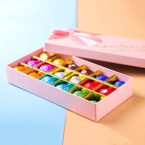 Yunnan Dragon Pearl Flower Tea Gift Box 18 Pieces Aromatic Black Tea Dragon Pearls Yunnan Dian Hong Tea Rose Jasmine Tea