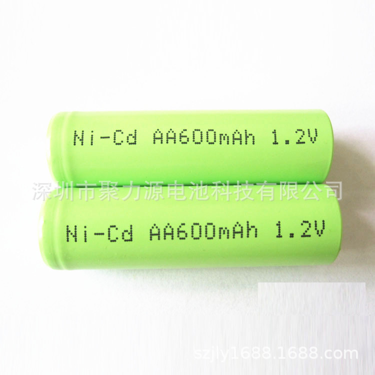 镍镉电池AA600 1.2V充电电池5号可充电池太阳能灯电池玩具电池