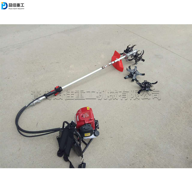 果园菜园杂草割草设备 农用小型松土除草机 直杆式多功能剪草工具