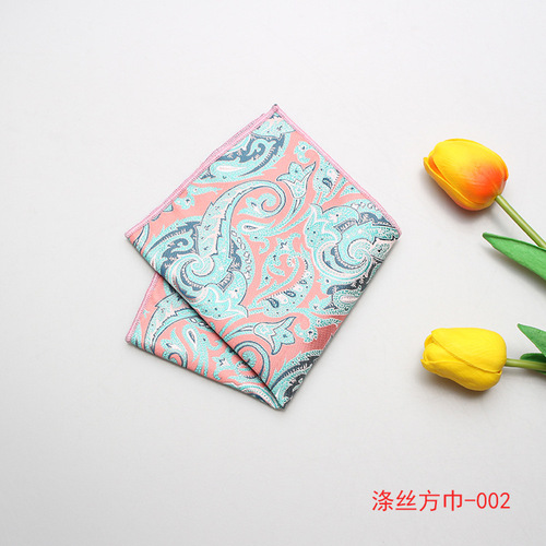 Men's formal suit pocket square, wedding banquet tie pocket square, factory direct supply