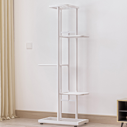 Cross-border exclusive Sorno flower stand 5-layer 6-pot indoor home balcony rack iron art living room simple hanging pothos