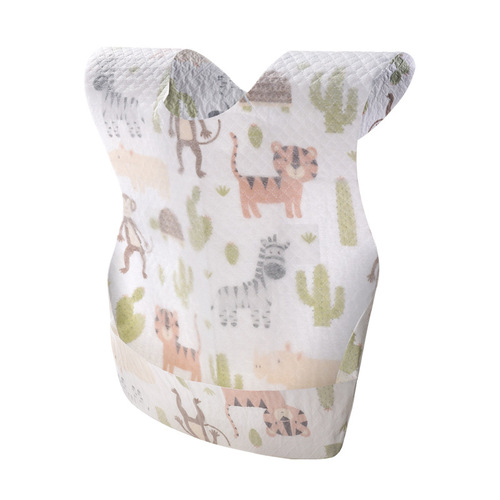 Dora the Explorer Baby One-Time Use Eating Bib with Cartoon Pattern for Infants - 10 Pack, Item No. 6222