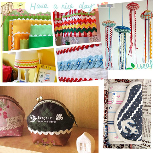 5mm曲边带/弯带/彩色水浪边织带 丙纶S带 礼品包装家居鞋帽丝带